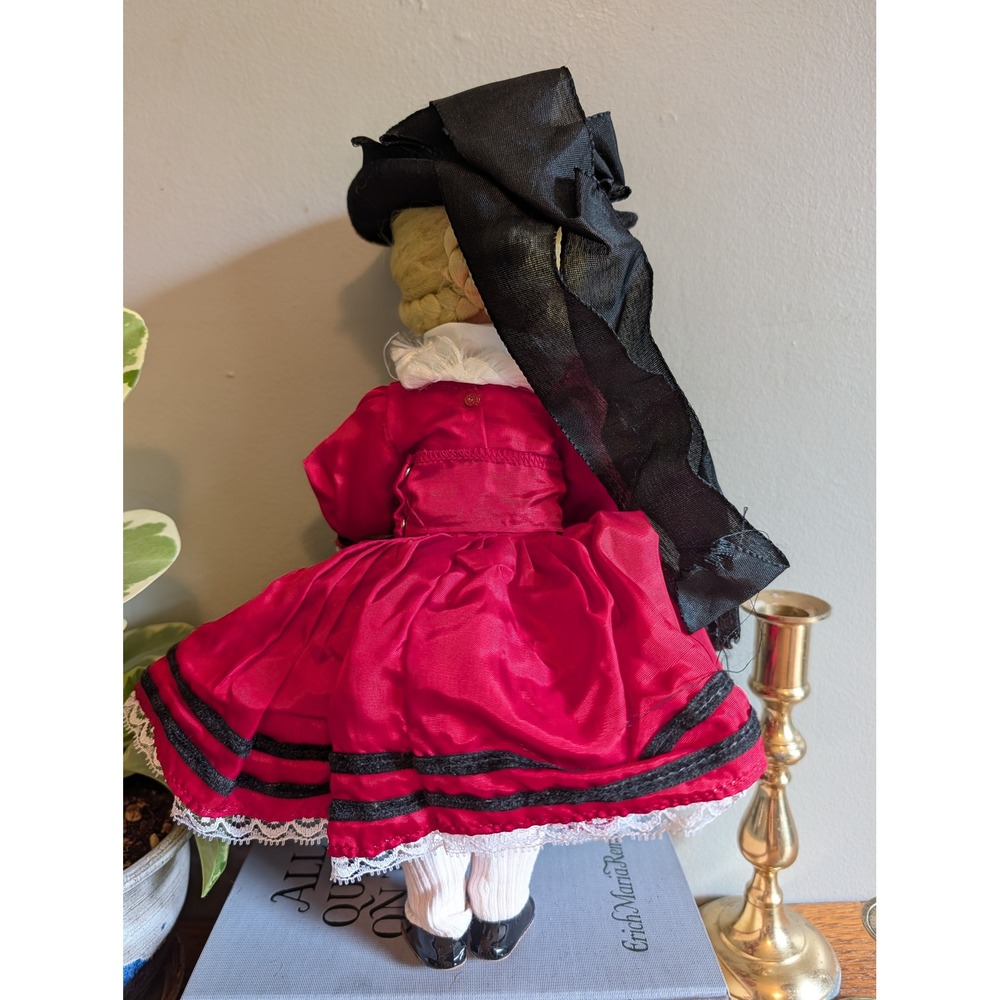 Vintage Original Schmider Trachten Doll Western Germany Folk Costume 10 Inch - Picture 10 of 16